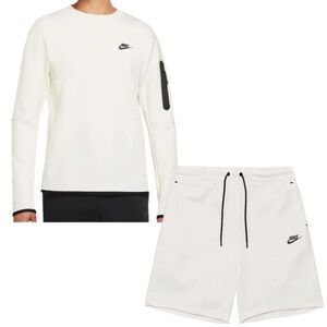 NIKE Sportswear Tech Fleece set | Men Medium | lt beige/black | NWT